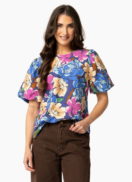 SEEKING LOLA - KNOWING TOP - BLUE MIRAGE