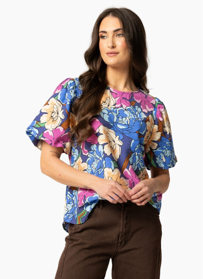 SEEKING LOLA - KNOWING TOP - BLUE MIRAGE