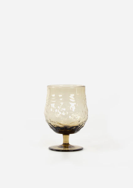 French Country  - Serena Smoke Wine Goblet Set of 2