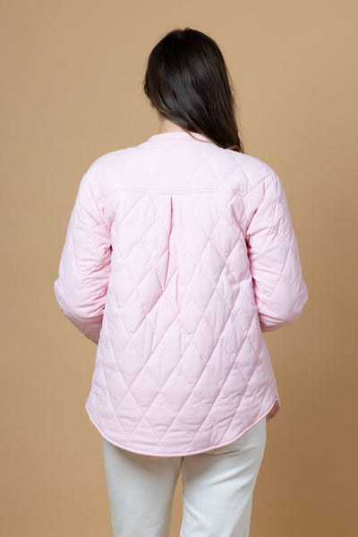 CHARLO Stevie Quilted Jacket - PINK