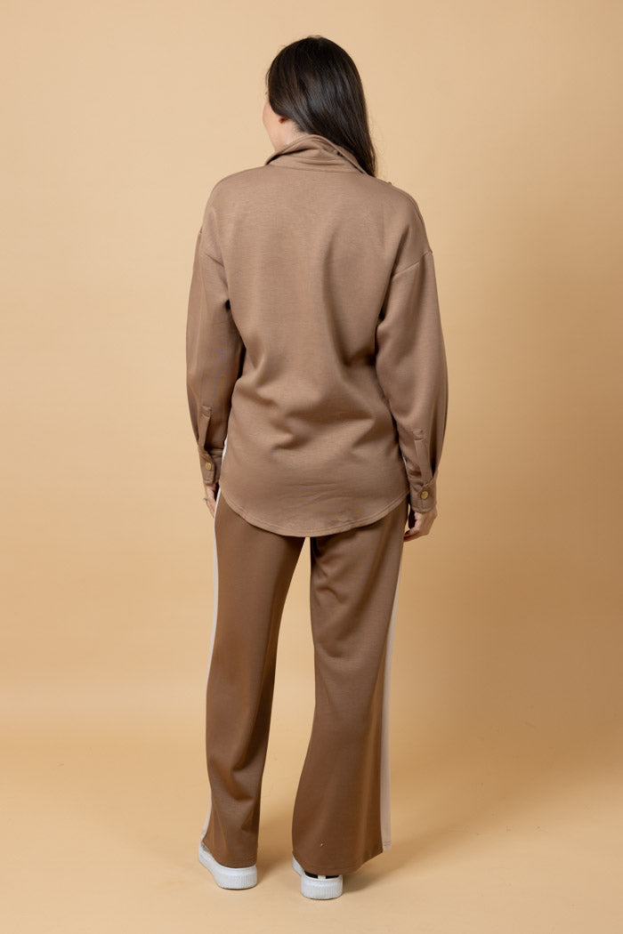 CHARLO Sullivan Track Pant - Brown
