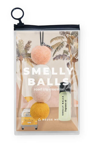SMELLY BALLS - Reusable air freshners  Sun Seeker Set - Coconut + Lime