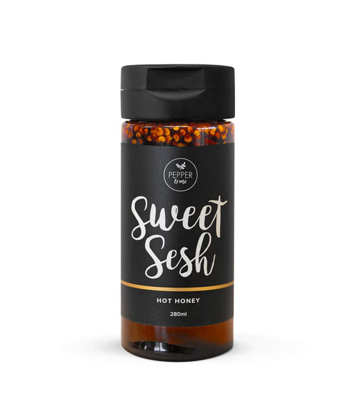 Pepper & Me  Sweet Sesh Hot Honey - Squeeze Bottle