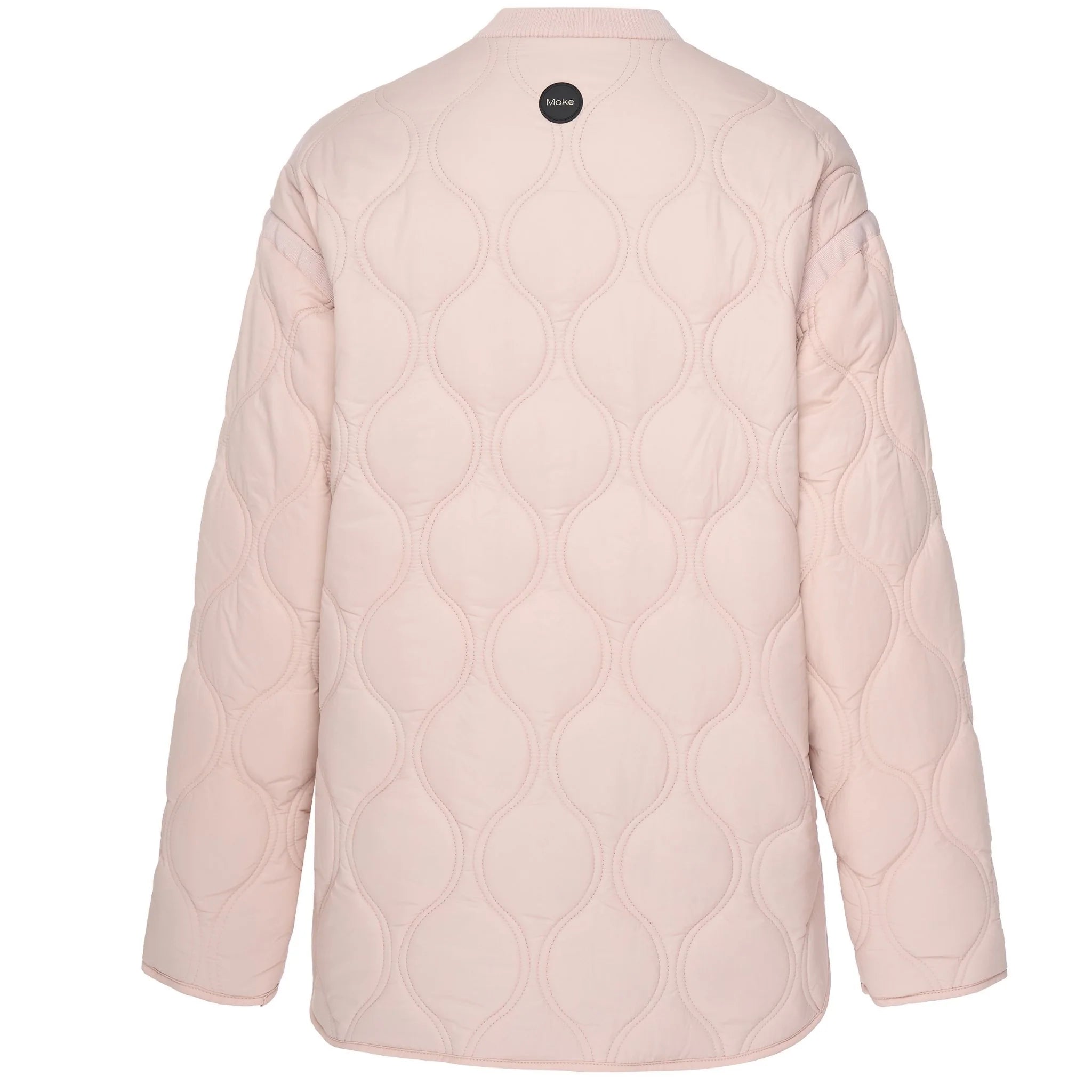 MOKE - TALEI - WOMEN'S QUILT BOMBER - BLUSH