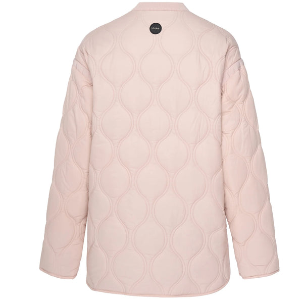 MOKE - TALEI - WOMEN'S QUILT BOMBER - BLUSH
