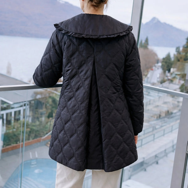 MOKE - TESS - WOMEN'S QUILT COAT - BLACK