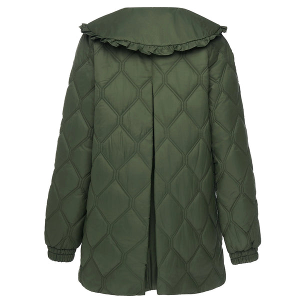 MOKE - TESS - WOMEN'S QUILT COAT - OLIVE GREEN