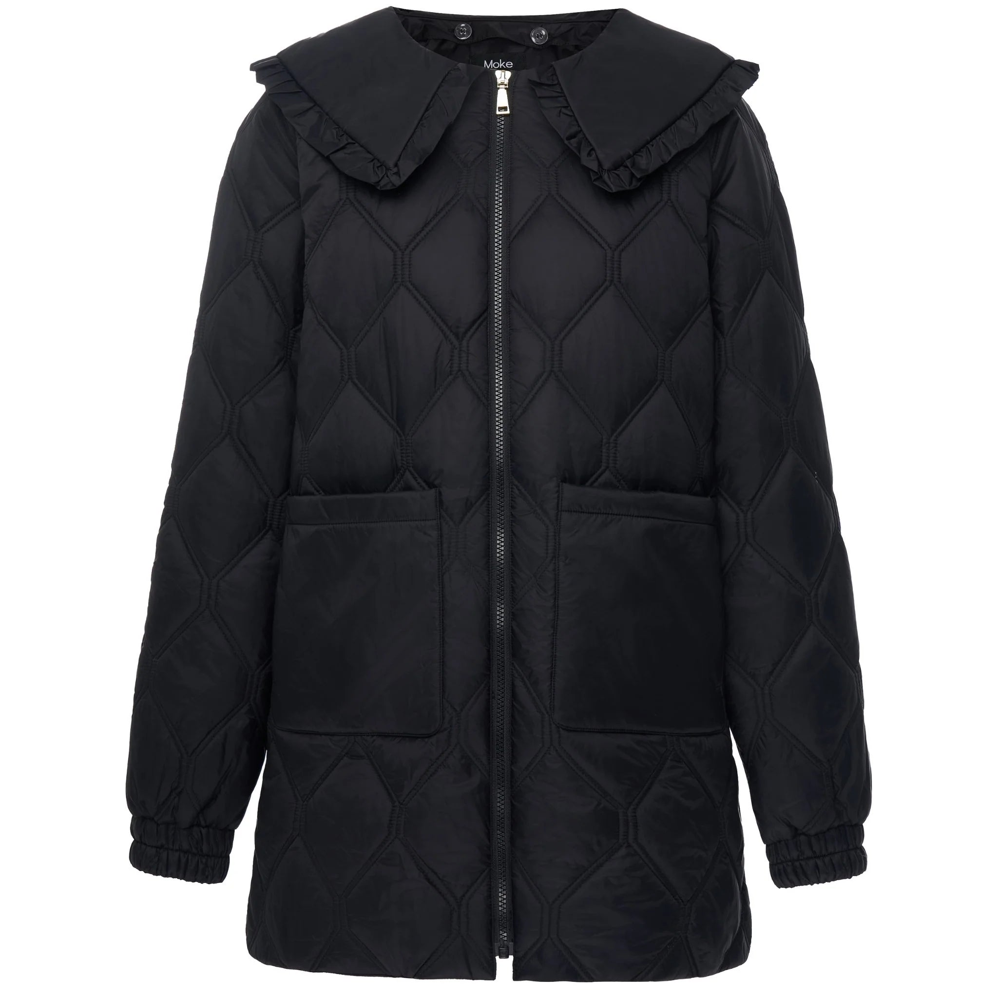 MOKE - TESS - WOMEN'S QUILT COAT - BLACK