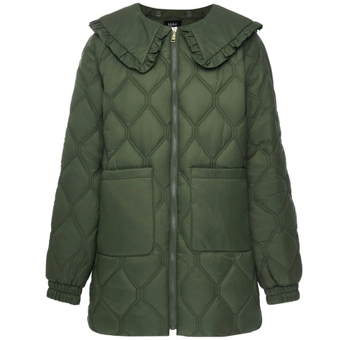 MOKE - TESS - WOMEN'S QUILT COAT - OLIVE GREEN