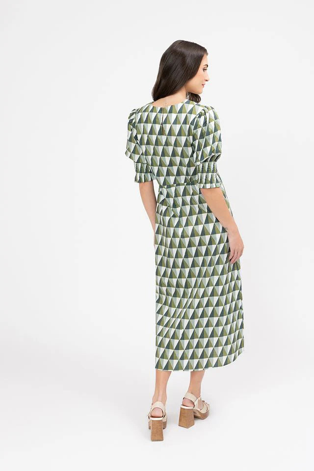 SEEKING LOLA - SUNSET DRESS - EMERALD