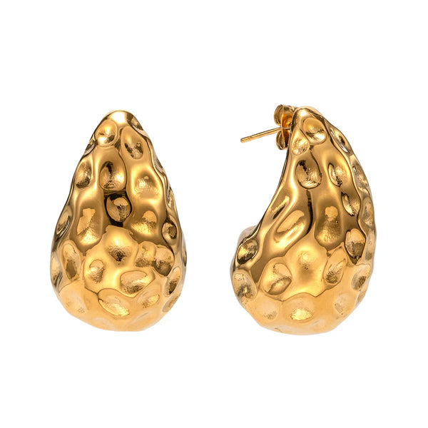 LUV AJ- THE DOHENY EARRINGS - GOLD