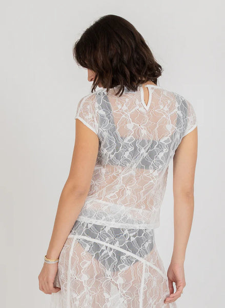 FEDERATION - IRIS TOP - WHITE