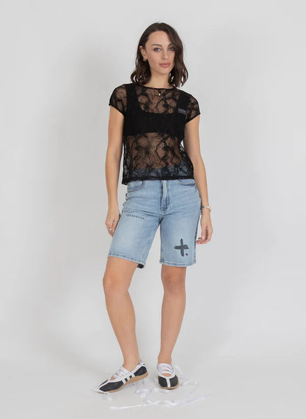 FEDERATION - IRIS TOP - BLACK