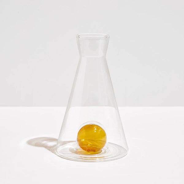 FAZEEK VICE VERSA CARAFE - CLEAR + AMBER