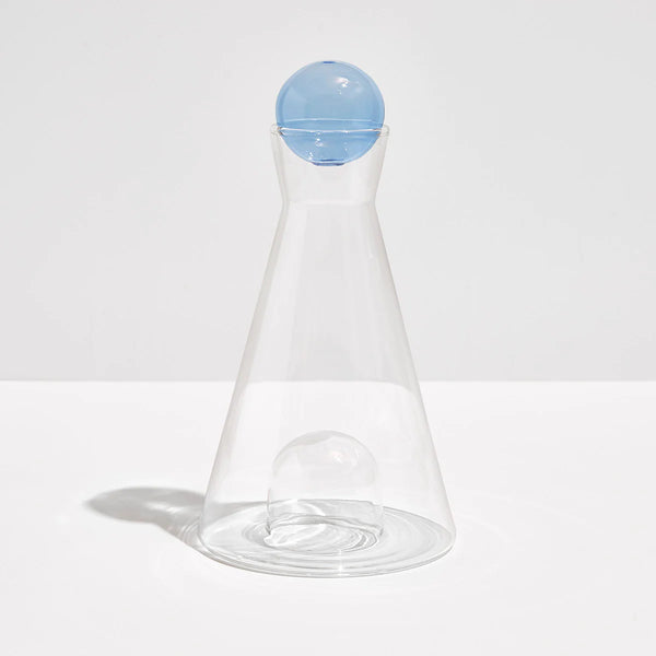 FAZEEK VICE VERSA CARAFE - CLEAR + BLUE