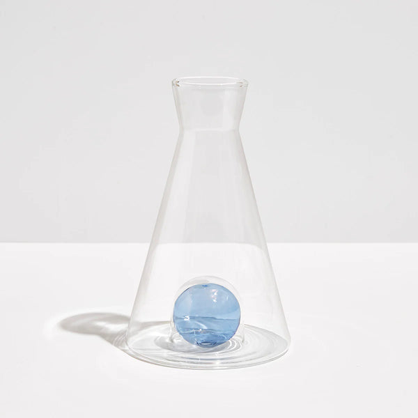 FAZEEK VICE VERSA CARAFE - CLEAR + BLUE