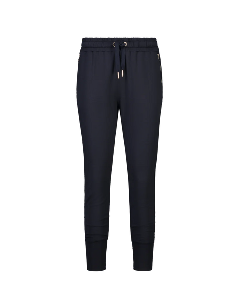 MOKE Violet Modal Jogger Pant - Black