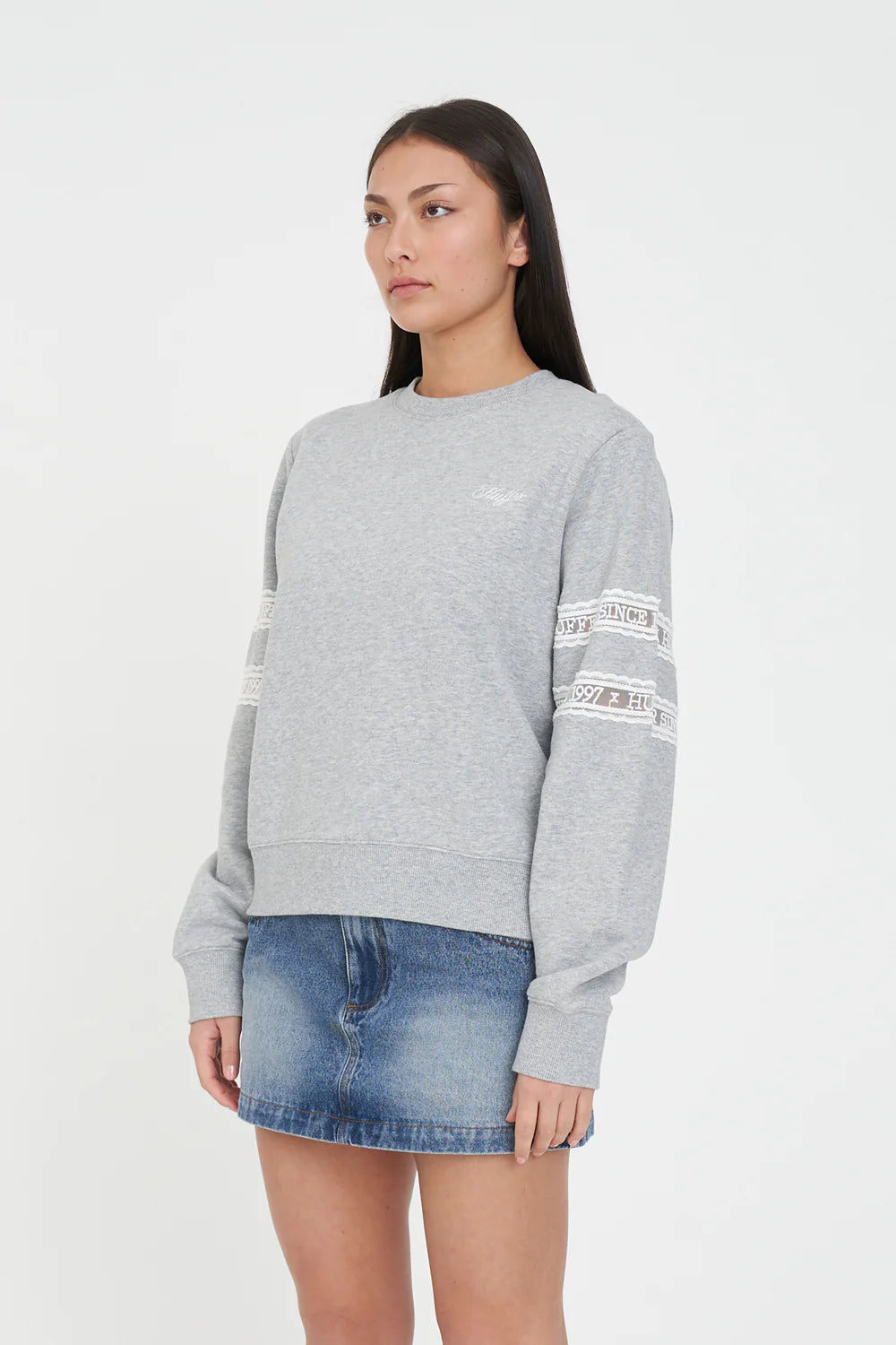 HUFFER CHERIE CREW 350 - GREY MARLE