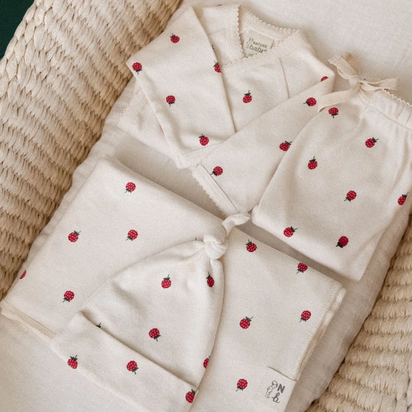 Nature Baby - Welcome Home Set - RASPBERRY