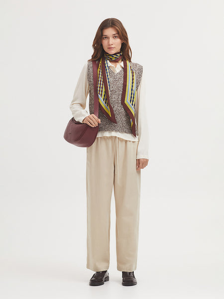 NICE THINGS -SCARF - OCHRE