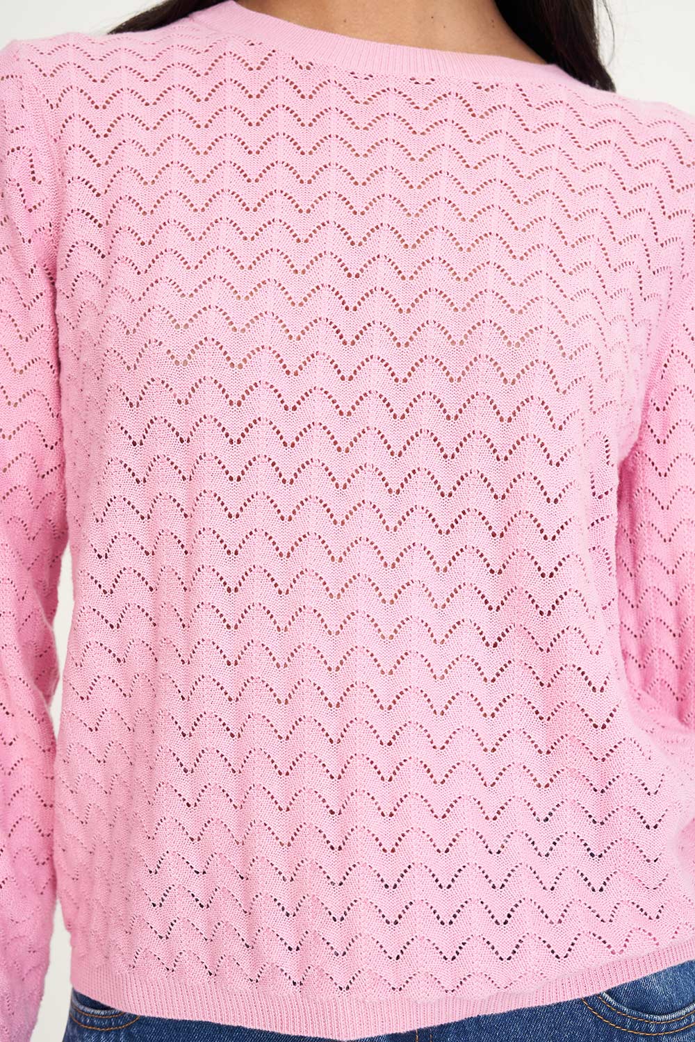 HUFFER - ZIGGY CRUISE L/S TOP - MELLOW PINK
