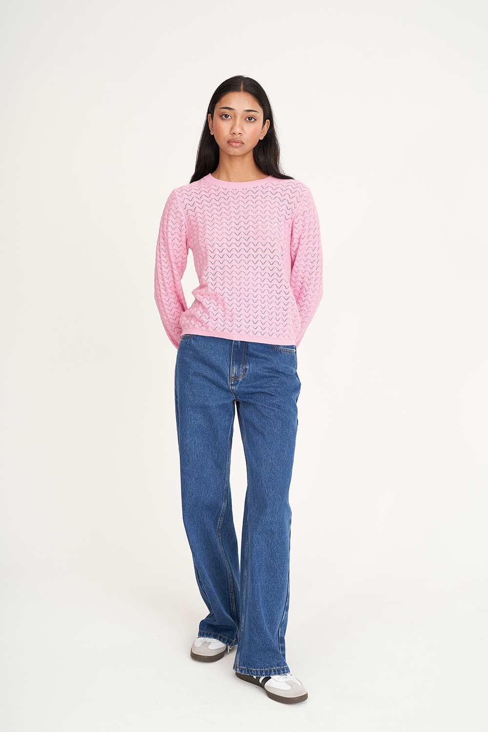 HUFFER - ZIGGY CRUISE L/S TOP - MELLOW PINK