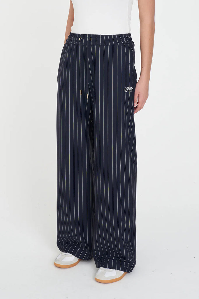 HUFFER STRIPE HAILEY TRACKPANT - NAVY