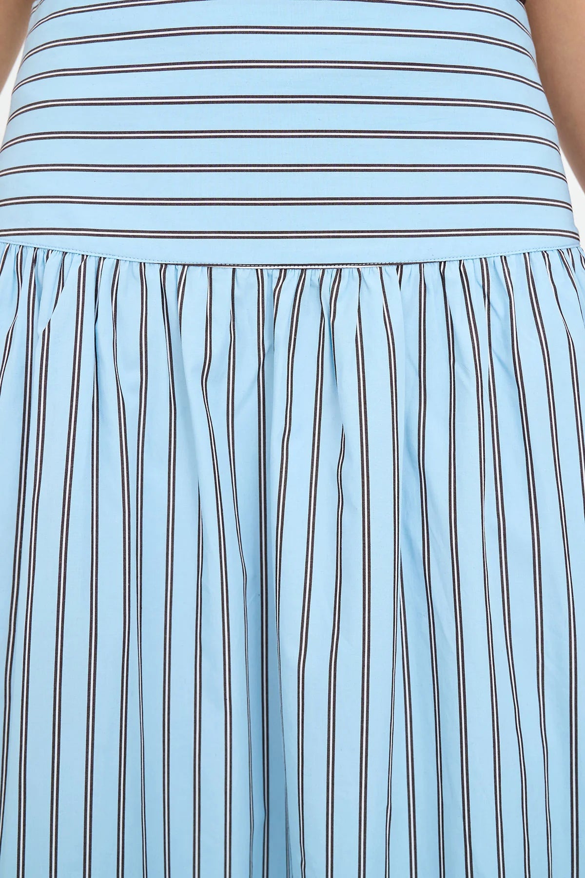 HUFFER STRIPE ASHTON SKIRT - BAY BLUE