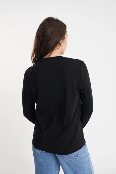 HUFFER - LANEWAY TEE - BLACK