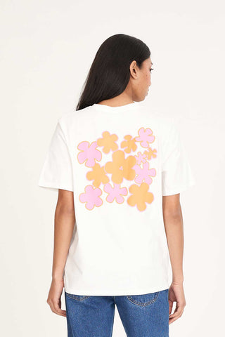 HUFFER - CLASSIC TEE 170/FLOWERBOMB - CHALK