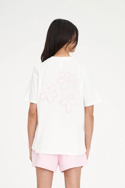 HUFFER - CLASSIC TEE 170/DAISY CHAIN - CHALK