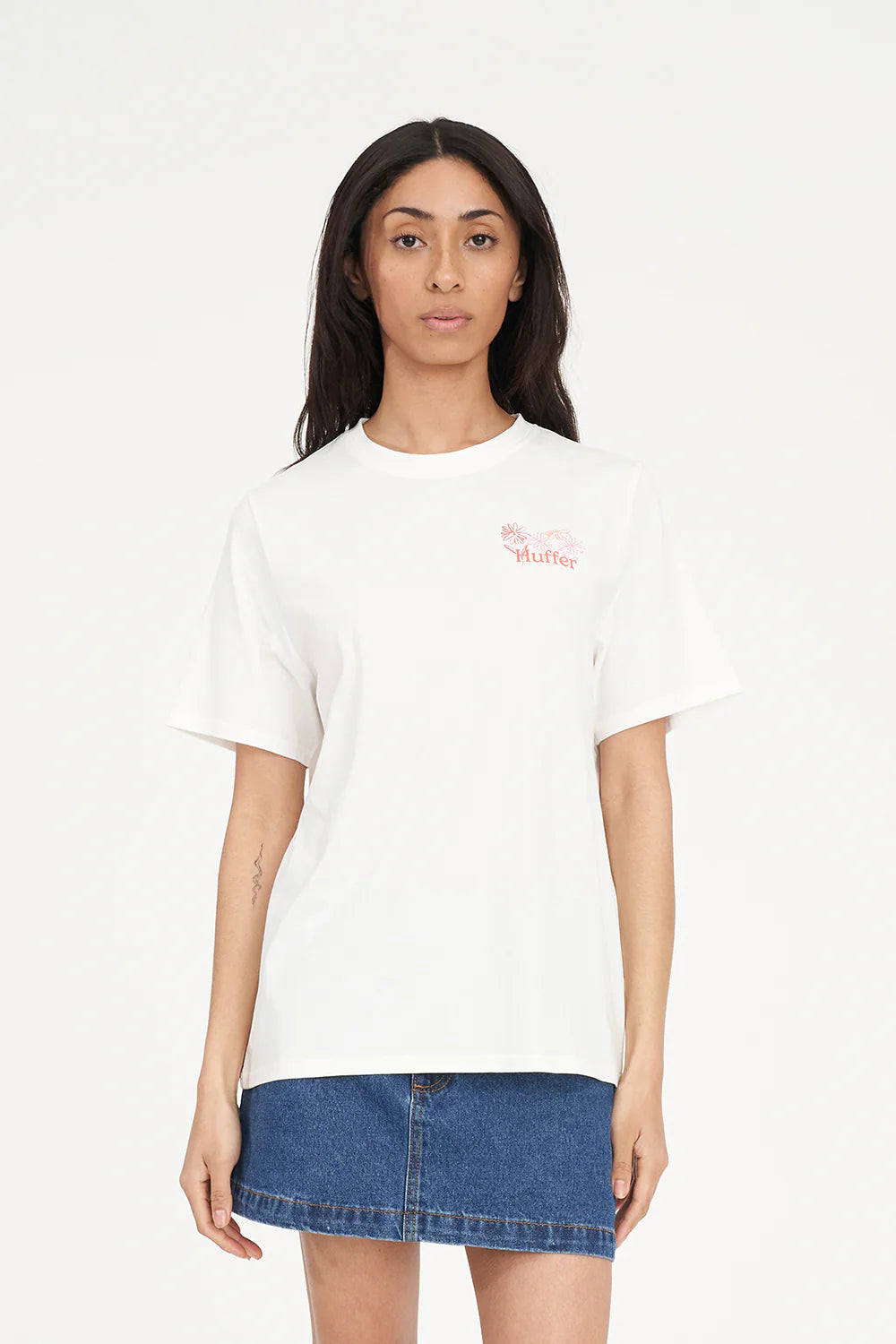 HUFFER - CLASSIC TEE 170/MASTERPIECE - CHALK