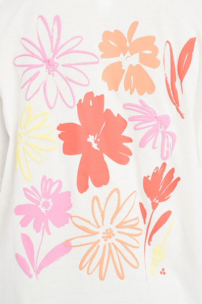 HUFFER - CLASSIC TEE 170/MASTERPIECE - CHALK