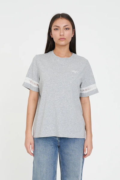 HUFFER CHERIE CLASSIC TEE 170 - GREY MARLE