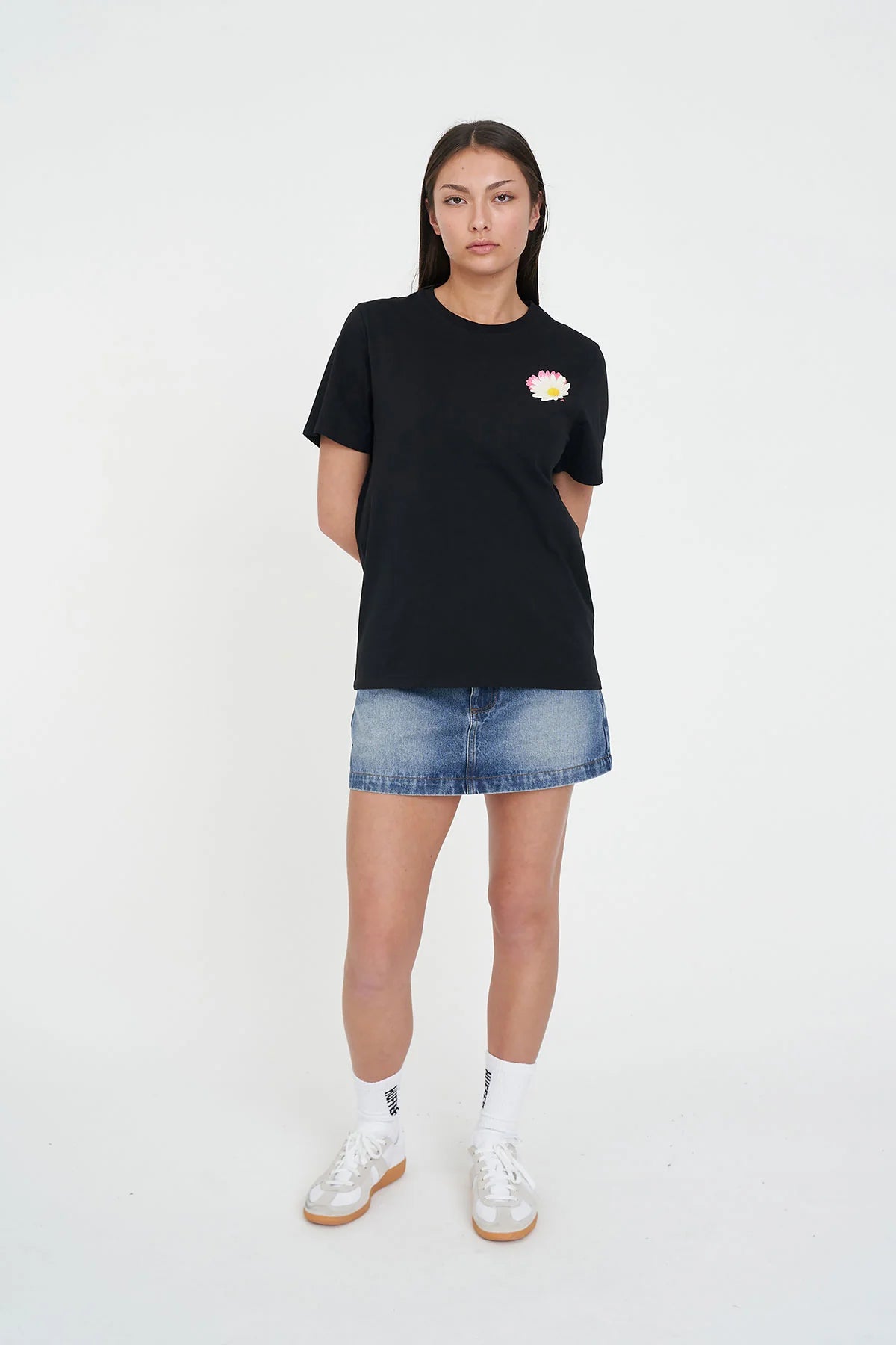 HUFFER CLASSIC TEE 170/COSMO - BLACK