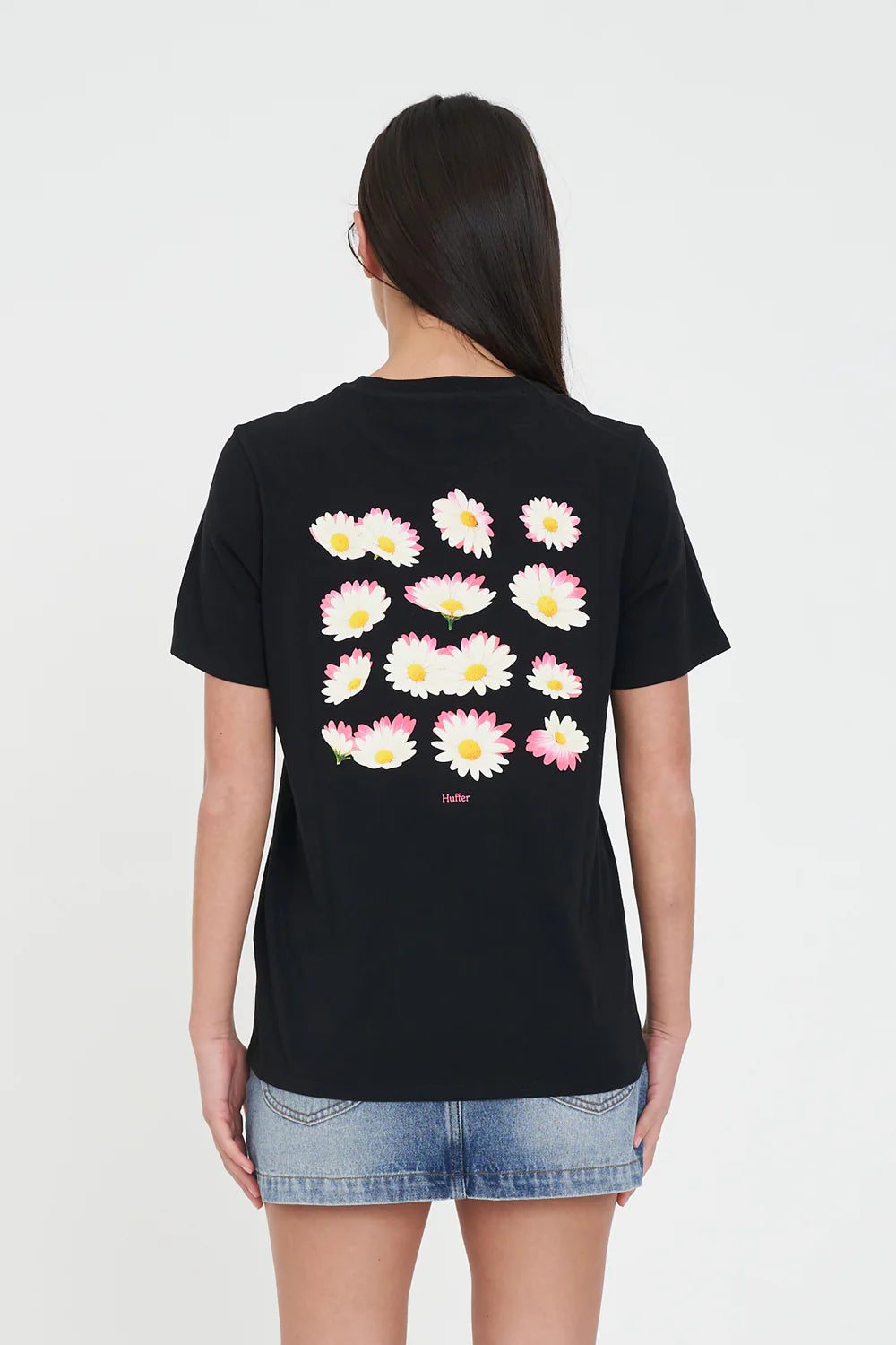 HUFFER CLASSIC TEE 170/COSMO - BLACK