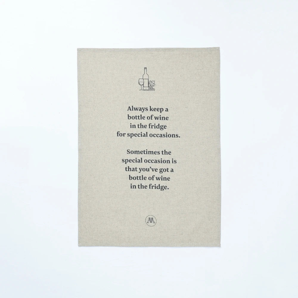 MM Linen - WINE NOT TEA TOWEL