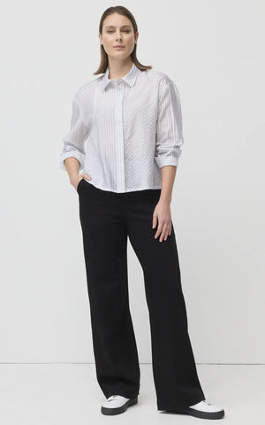 MARCO POLO - STRETCH TECH PANTS - BLACK