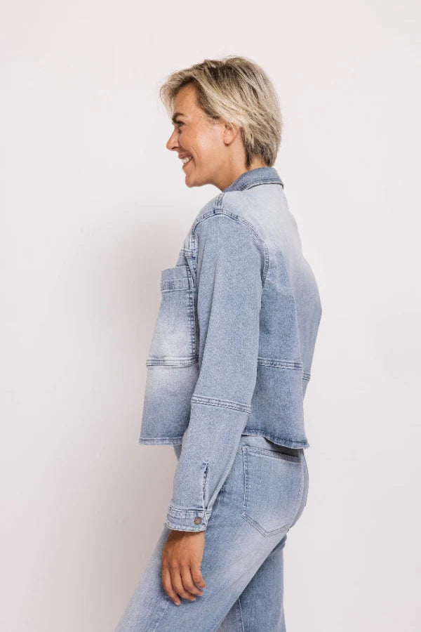 ZHRILL - LOUIE JACKET  - BLUE