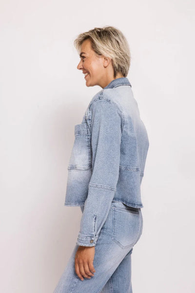 ZHRILL - LOUIE JACKET  - BLUE
