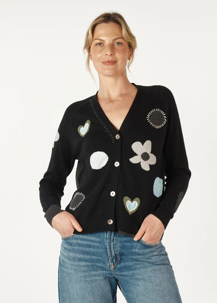 ZAKET & PLOVER - HAPPY CARDI - BLACK
