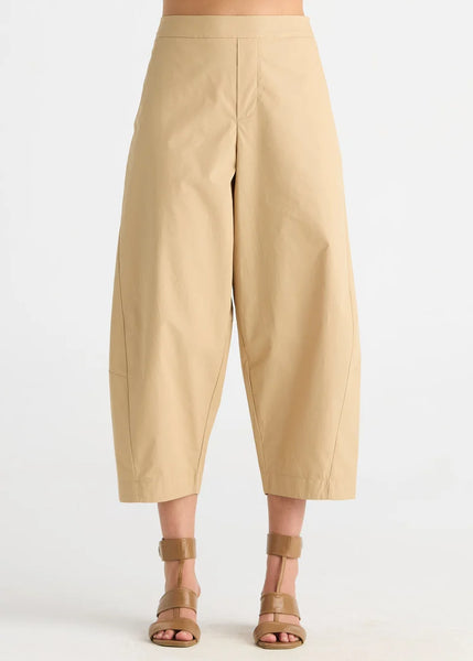 ZAKET & PLOVER - BARREL LEG PANT - PEANUT BUTTER