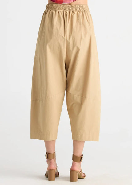 ZAKET & PLOVER - BARREL LEG PANT - PEANUT BUTTER