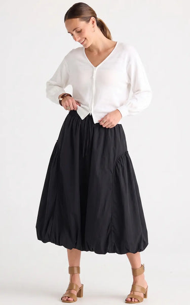 ZAKET & PLOVER - BALLOON SKIRT - BLACK