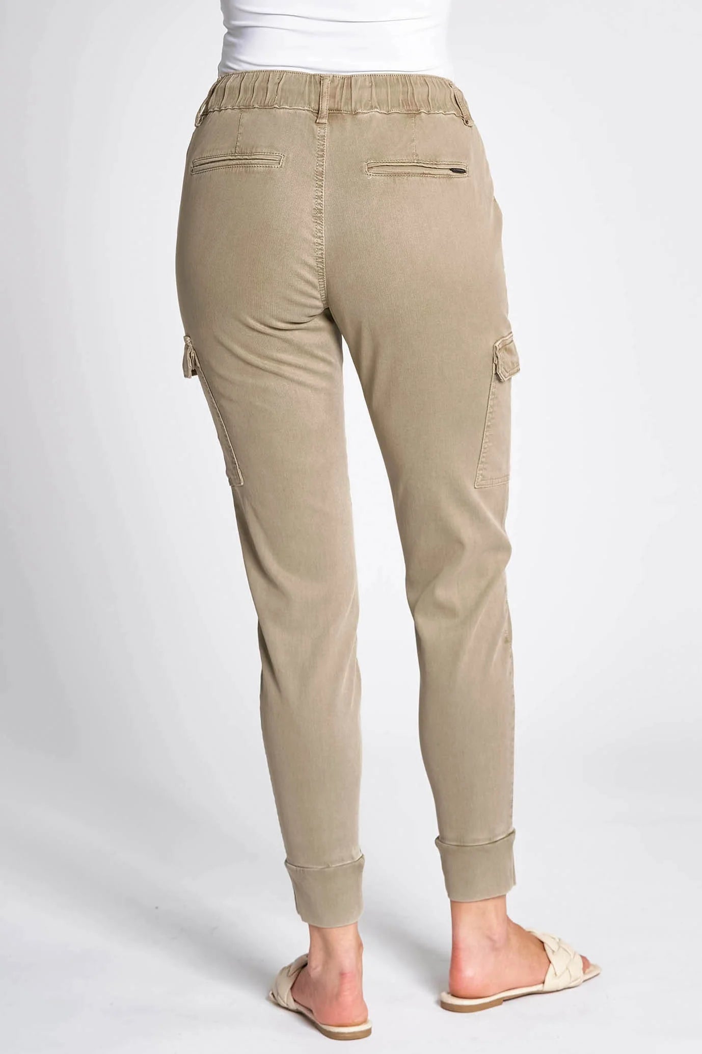 ZHRILL - DAISEY STRIPED PANT - OLIVE