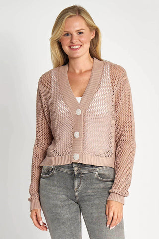 ZHRILL - KAJA CARDIGAN - TAUPE
