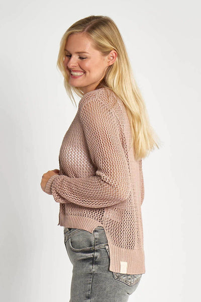 ZHRILL - KAJA CARDIGAN - TAUPE