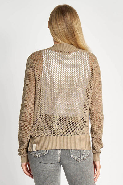ZHRILL - KAJA CARDIGAN - OLIVE