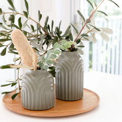 SPLOSH - AMBER GARDEN VASE - SMALL