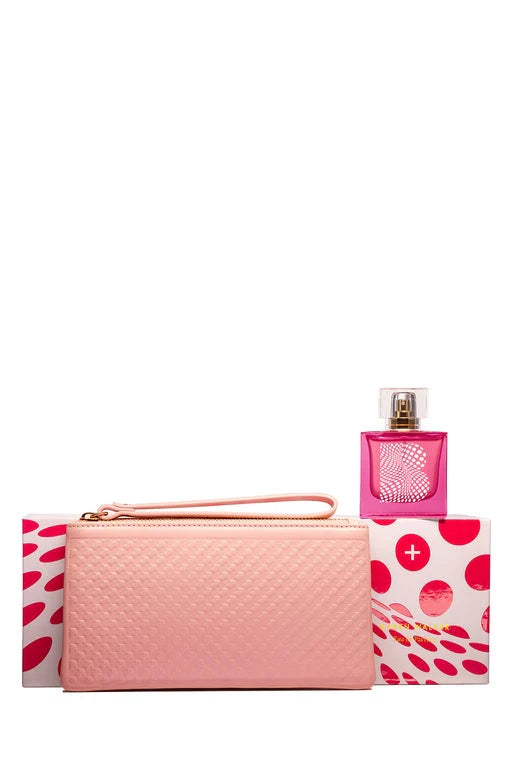 KAREN WALKER B+ - 100ml FRAGRANCE + LEATHER CLUTCH PURSE